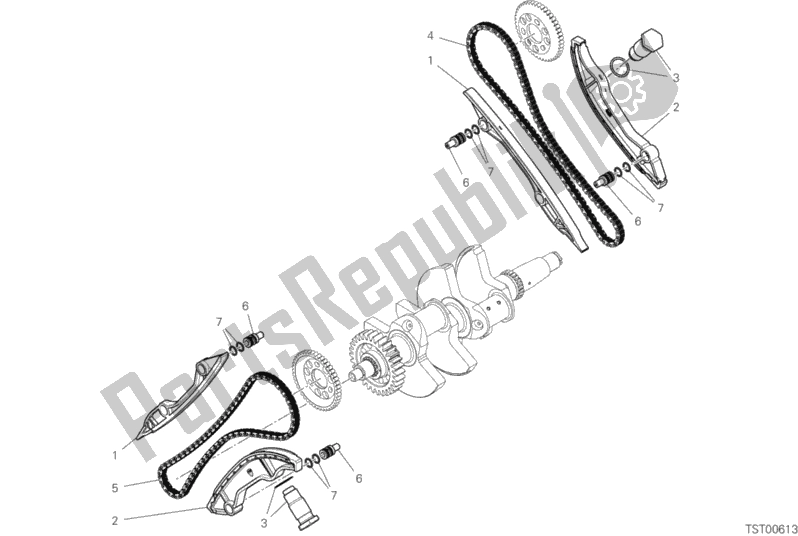 Toutes les pièces pour le Système De Chronométrage du Ducati Streetfighter V4 S USA 1103 2020 Toutes les pièces pour le Système De Chronométrage du Ducati Streetfighter V4 S USA 1103 2020